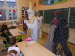 Mikuláš,anděl a čert ve 3.B